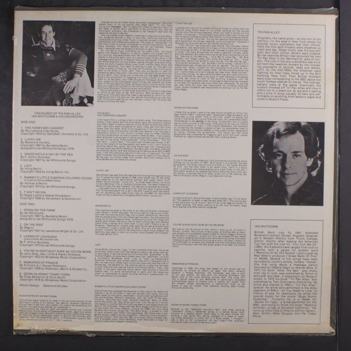 treasures of tin pan alley by IAN WHITCOMB