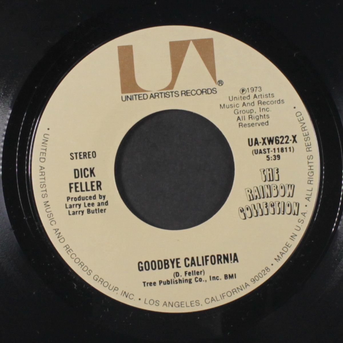 any old wind that blows / goodbye california by DICK FELLER