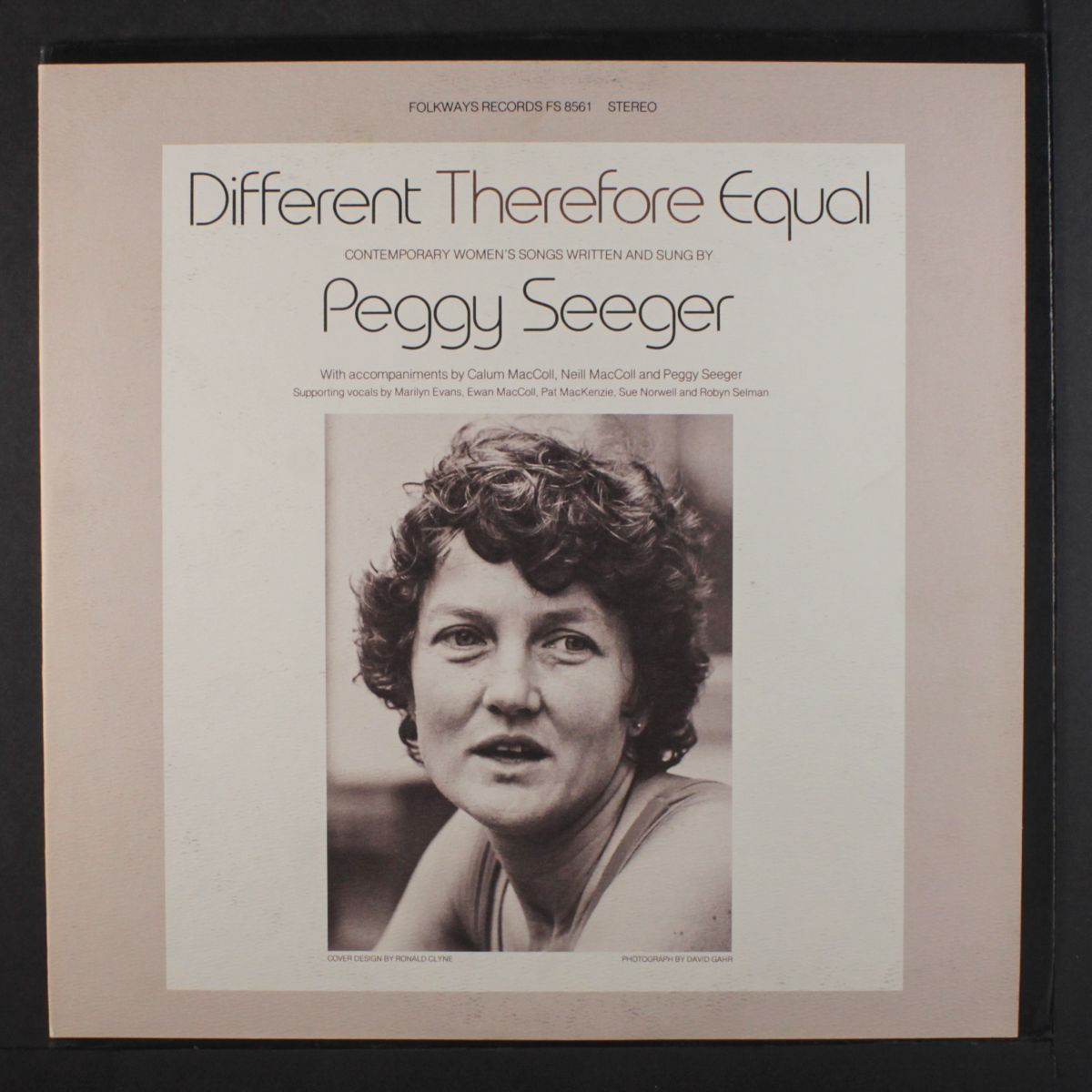 different therefore equal by PEGGY SEEGER