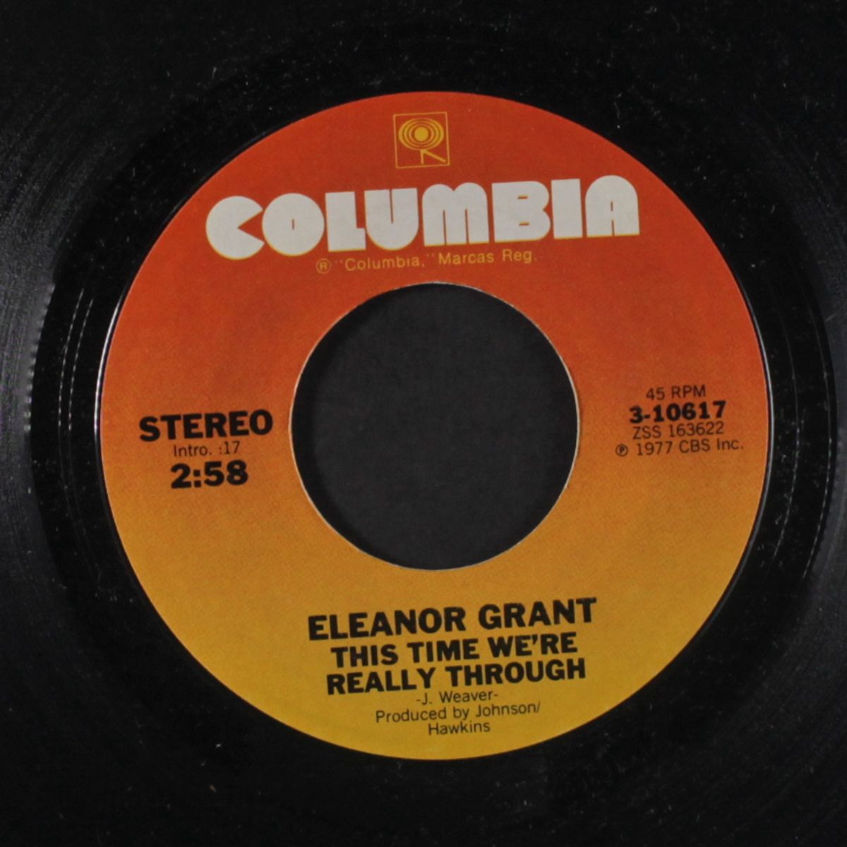 this time we're really through / lovin' your good thing away by ELEANOR GRANT
