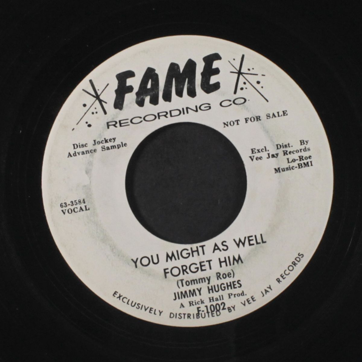 everybody lets dance / you might as well forget him by JIMMY HUGHES