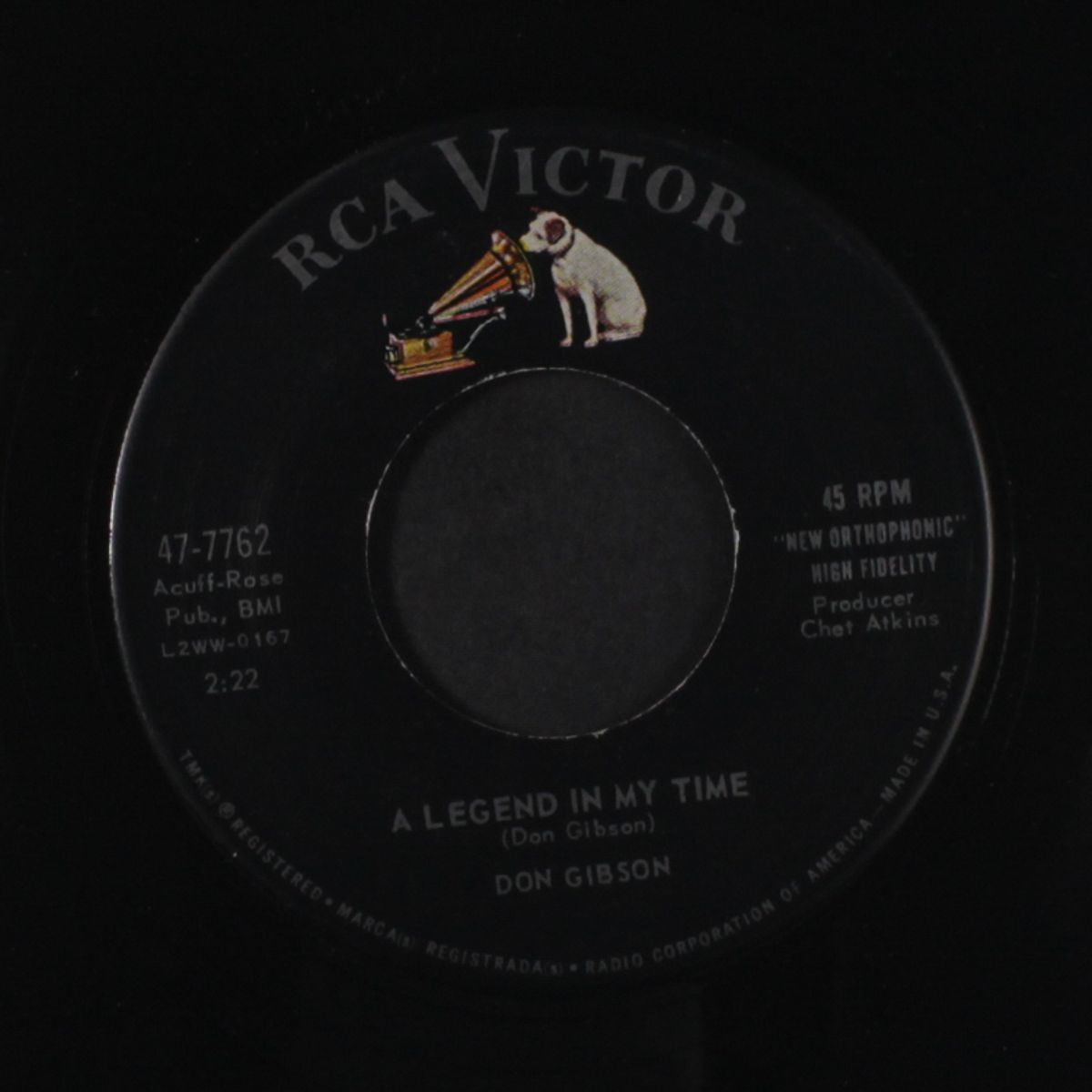 far, far away / a legend in my time by DON GIBSON