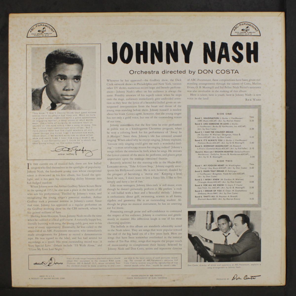 johnny nash by JOHNNY NASH