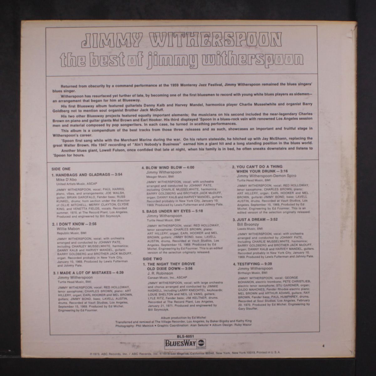 best of by JIMMY WITHERSPOON