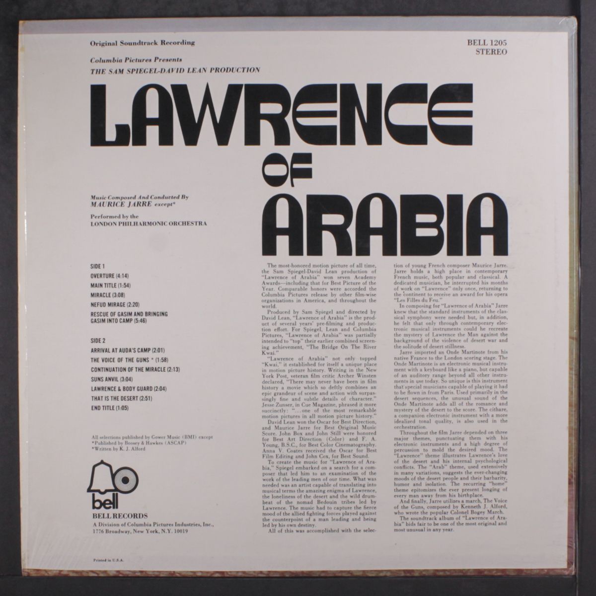 lawrence of arabia by SOUNDTRACK
