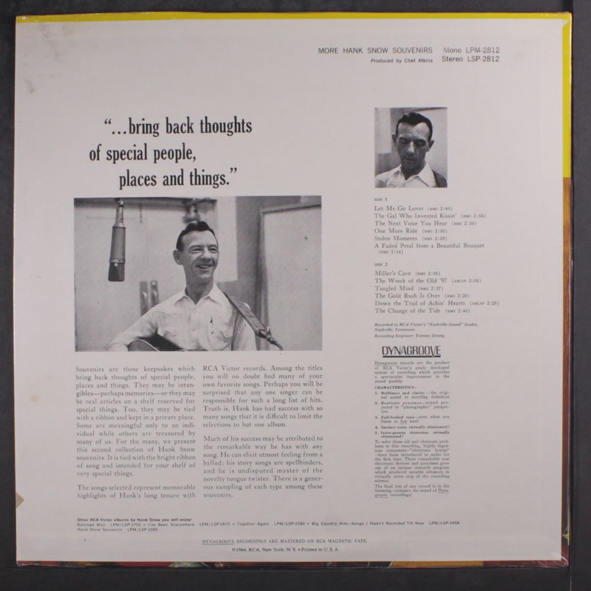 more souvenirs by HANK SNOW
