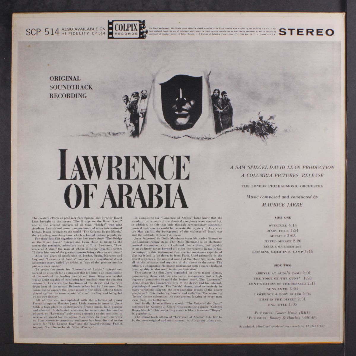 lawrence of arabia by SOUNDTRACK