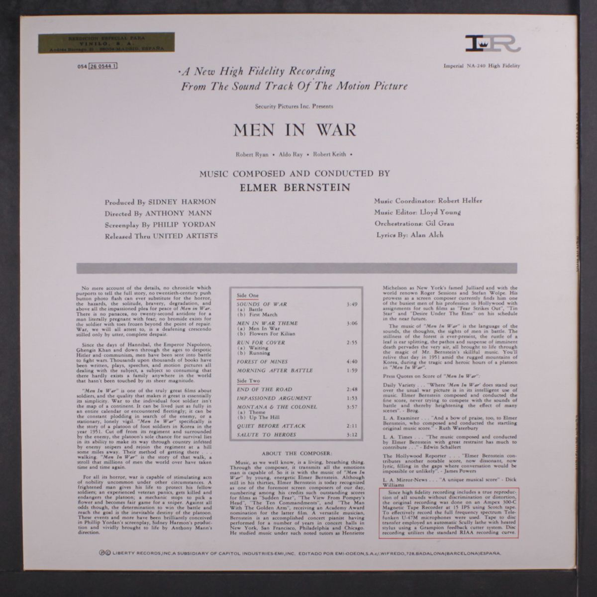 men in war by SOUNDTRACK