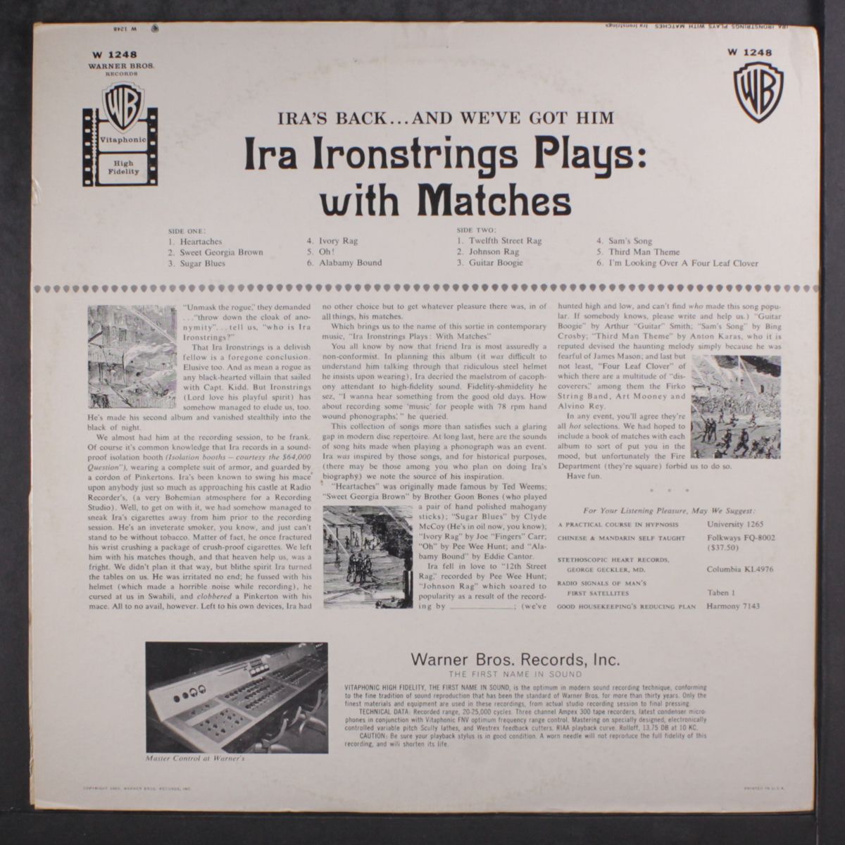 plays with matches by IRA IRONSTRINGS