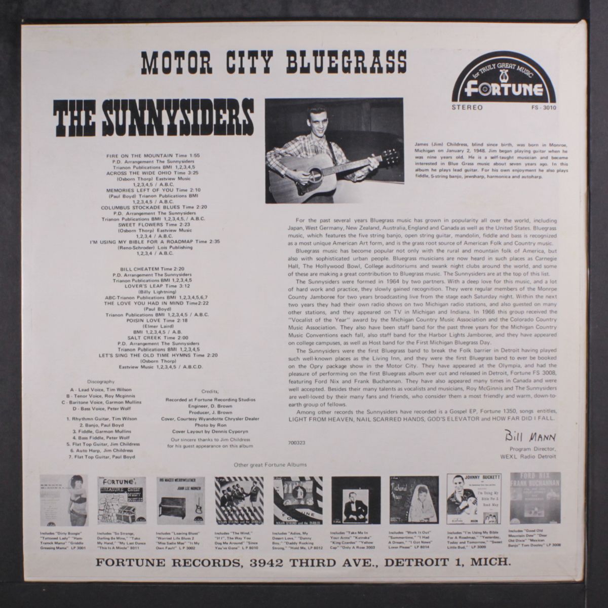 motor city bluegrass by SUNNYSIDERS