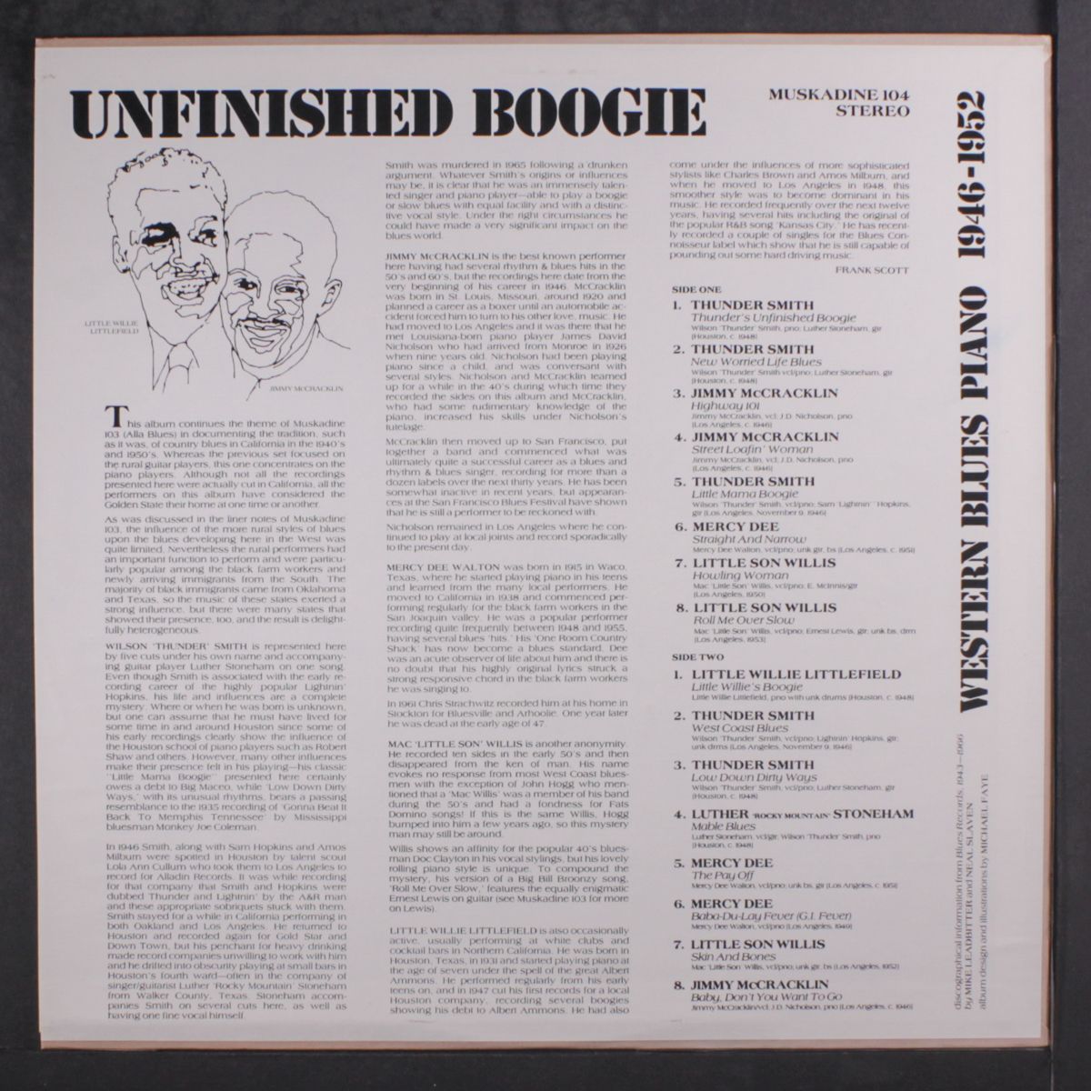 unfinished boogie by VARIOUS
