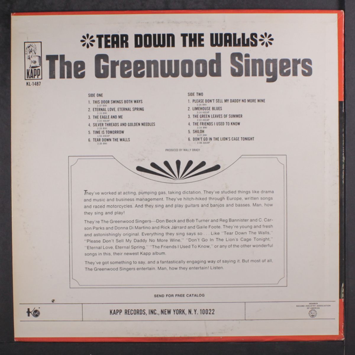tear down the walls by GREENWOOD SINGERS