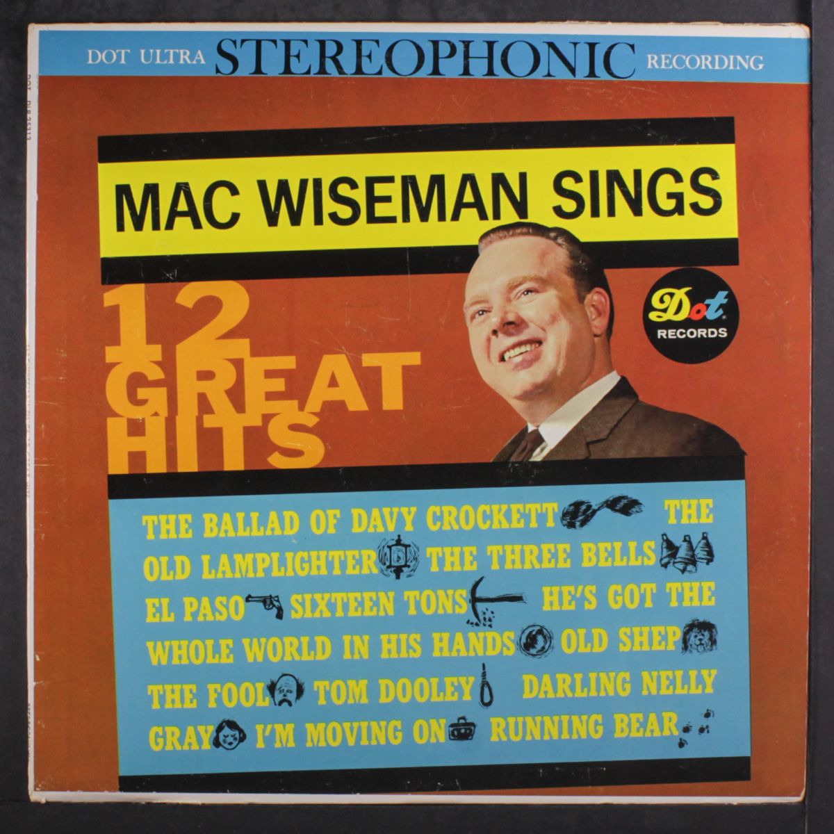 sings 12 great hits by MAC WISEMAN