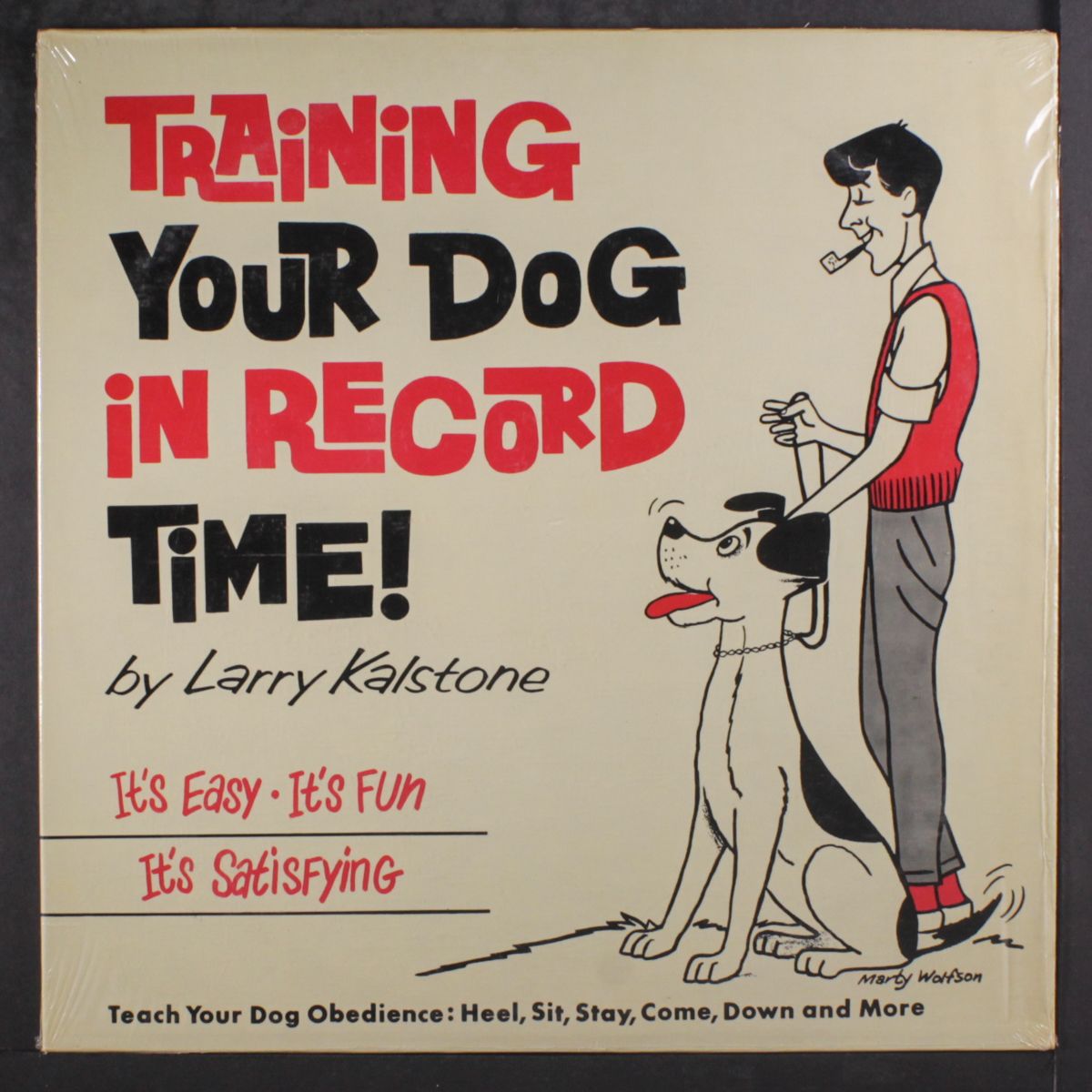 training your dog in record time by LARRY KALSTONE