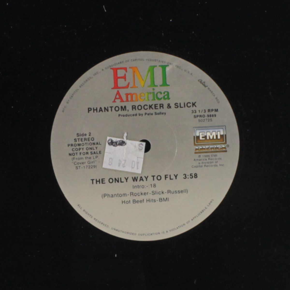 the only way to fly / same by PHANTOM, ROCKER & SLICK