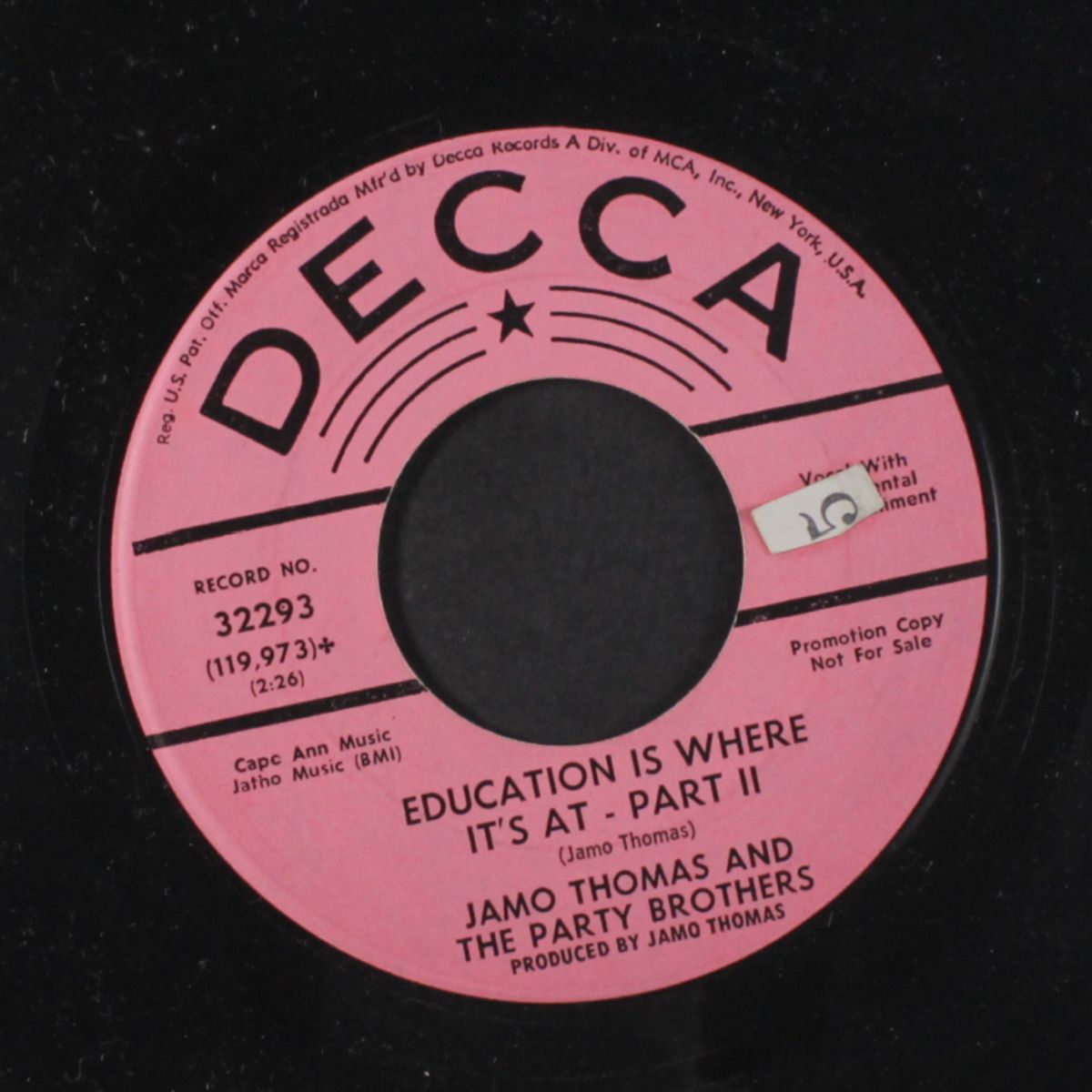 education is where it's at / part ii by JAMO THOMAS