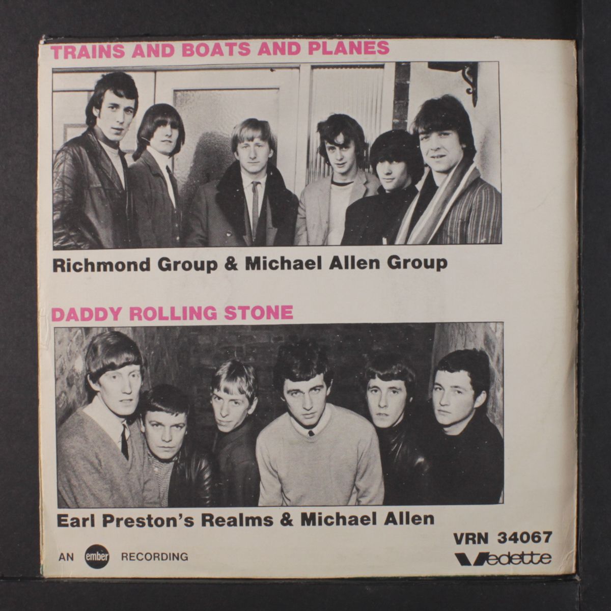 trains and boats and planes / daddy rolling stone by RICHMOND GROUP / EARL PRESTON'S REALMS