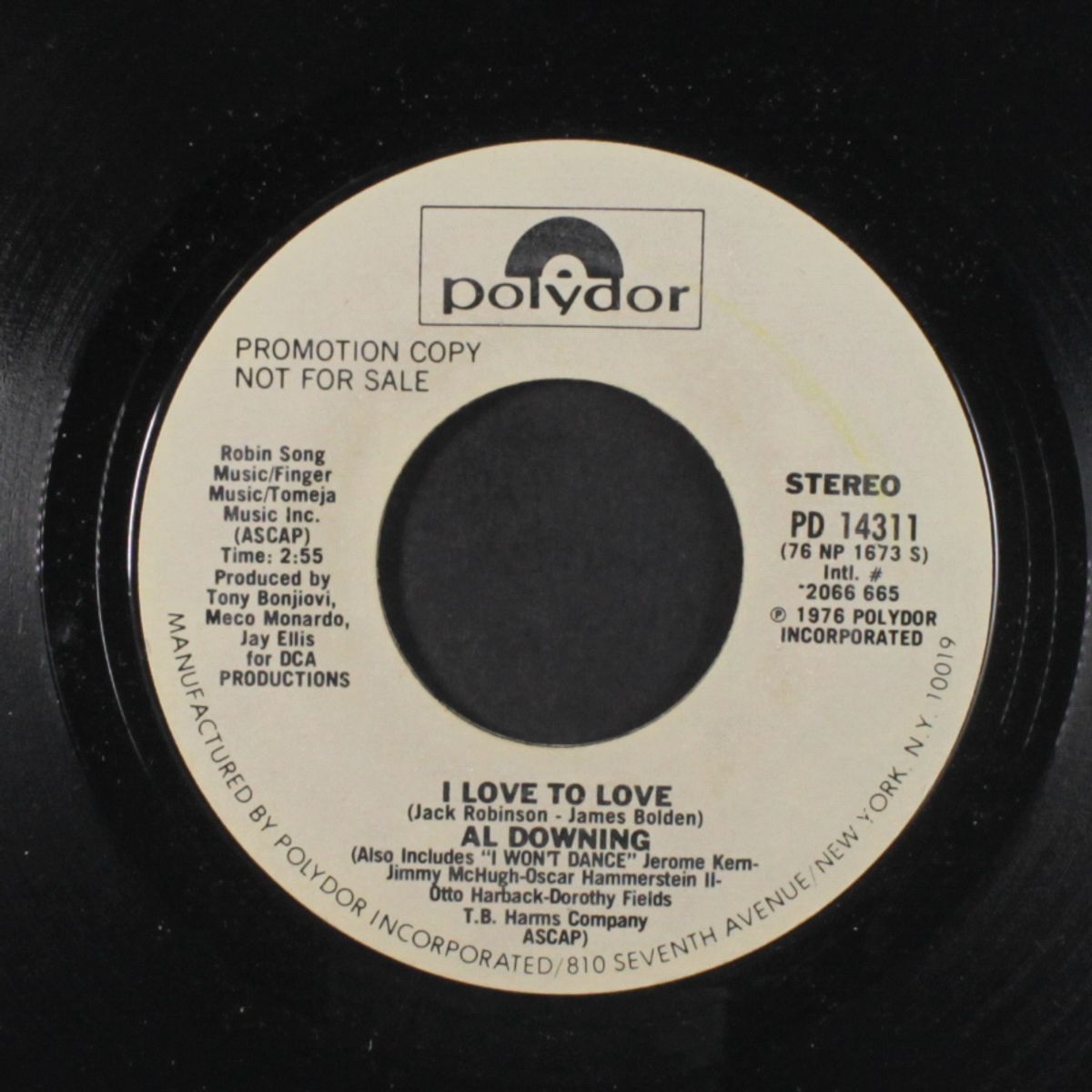 i love to love / mono by AL DOWNING