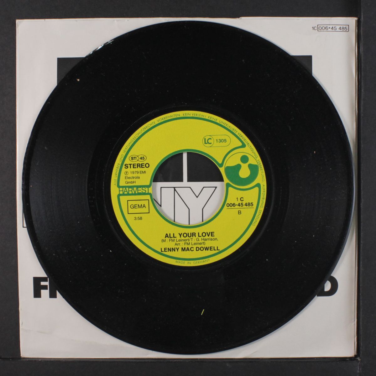 friday on my mind / all your love by LENNY MAC DOWELL