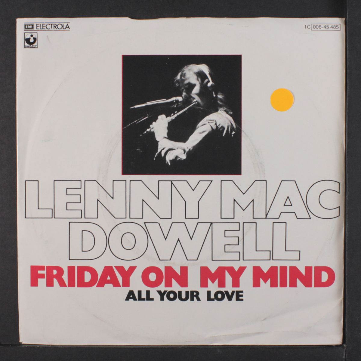 friday on my mind / all your love by LENNY MAC DOWELL