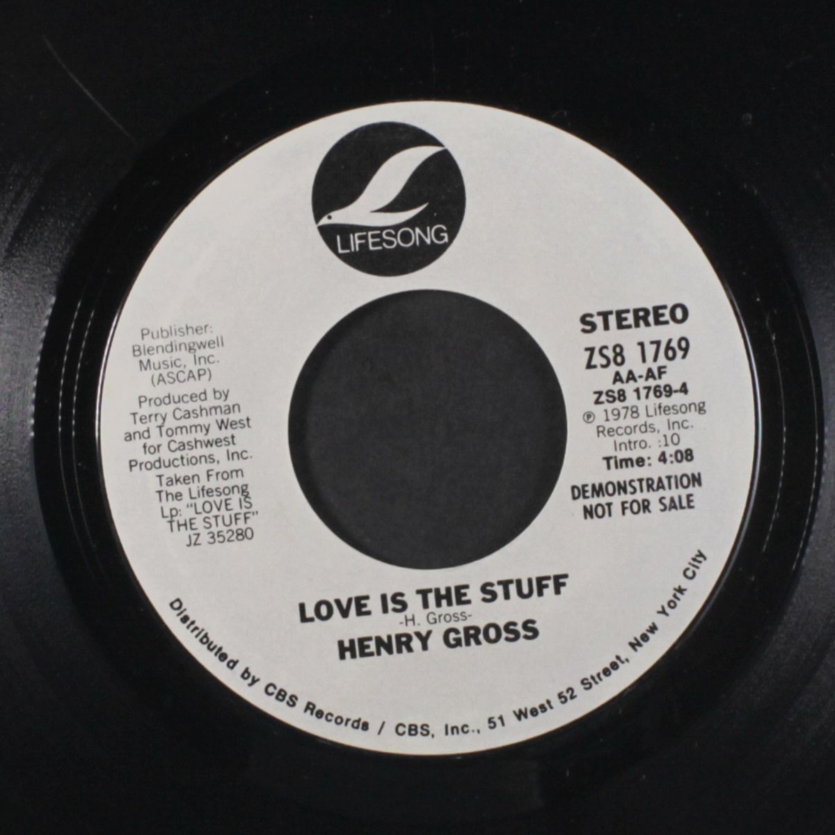 love is the stuff / shake down your love by HENRY GROSS