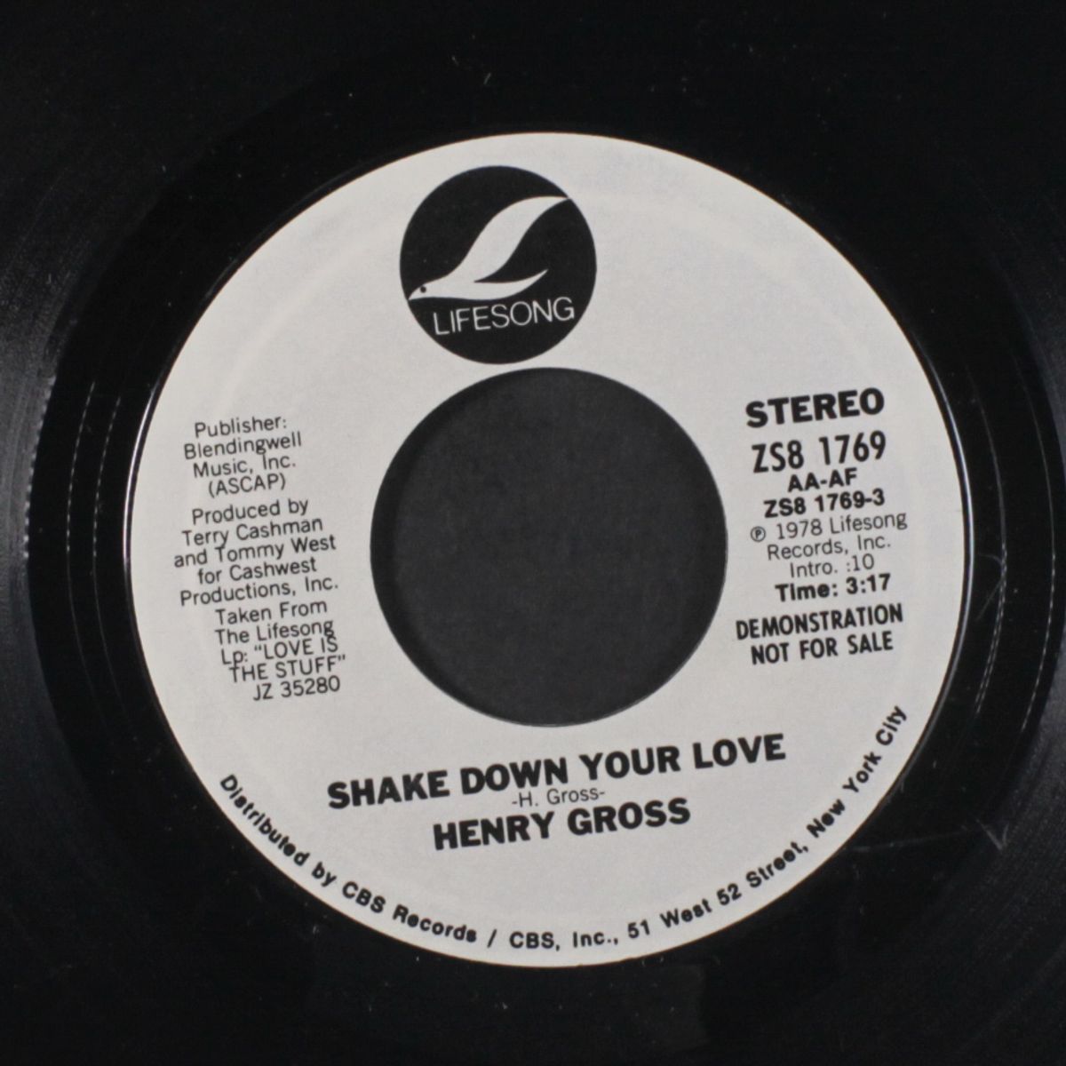 love is the stuff / shake down your love by HENRY GROSS