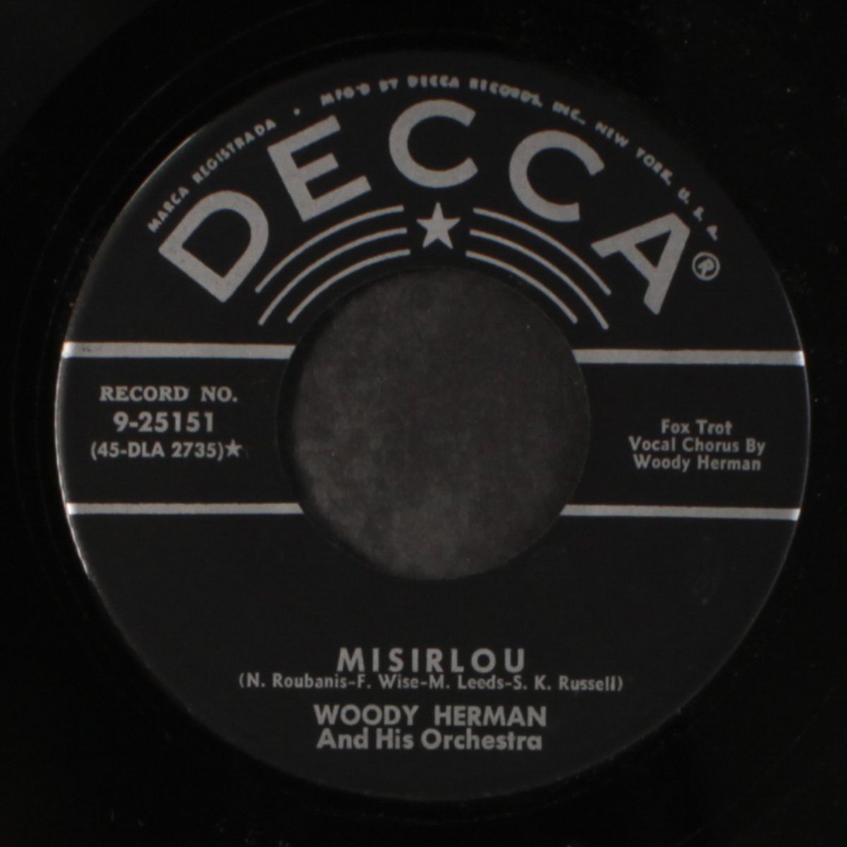 misirlou / blue flame by WOODY HERMAN