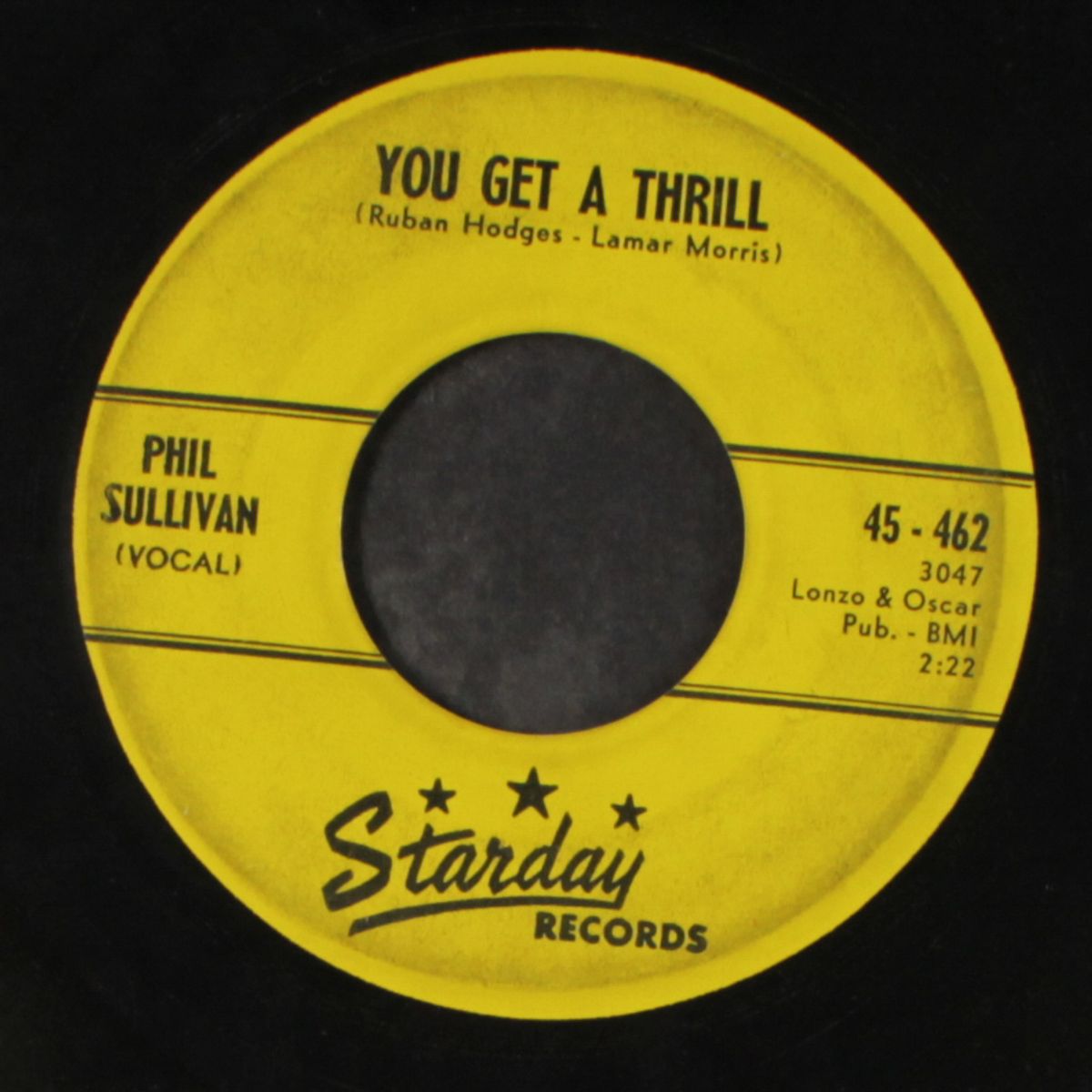 you get a thrill / i could never be alone by PHIL SULLIVAN