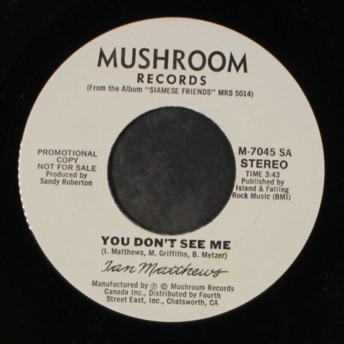 you don't see me / mono by IAN MATTHEWS