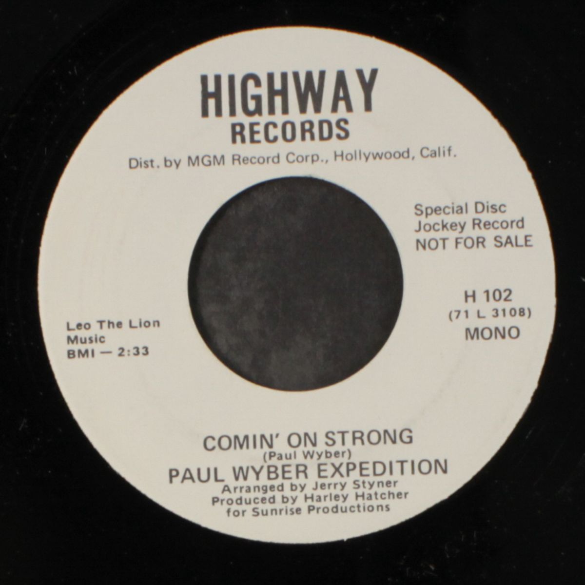 gonna get there some day / comin' on strong by PAUL WYBER EXPEDITION