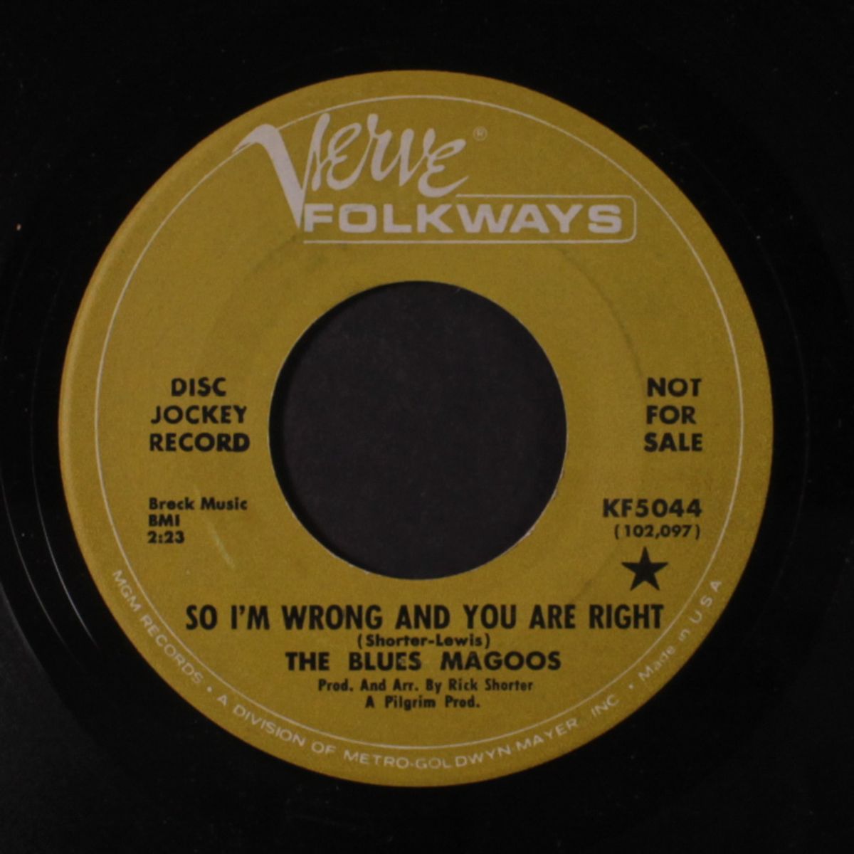 so i'm wrong and you are right / the people had no faces by BLUES MAGOOS