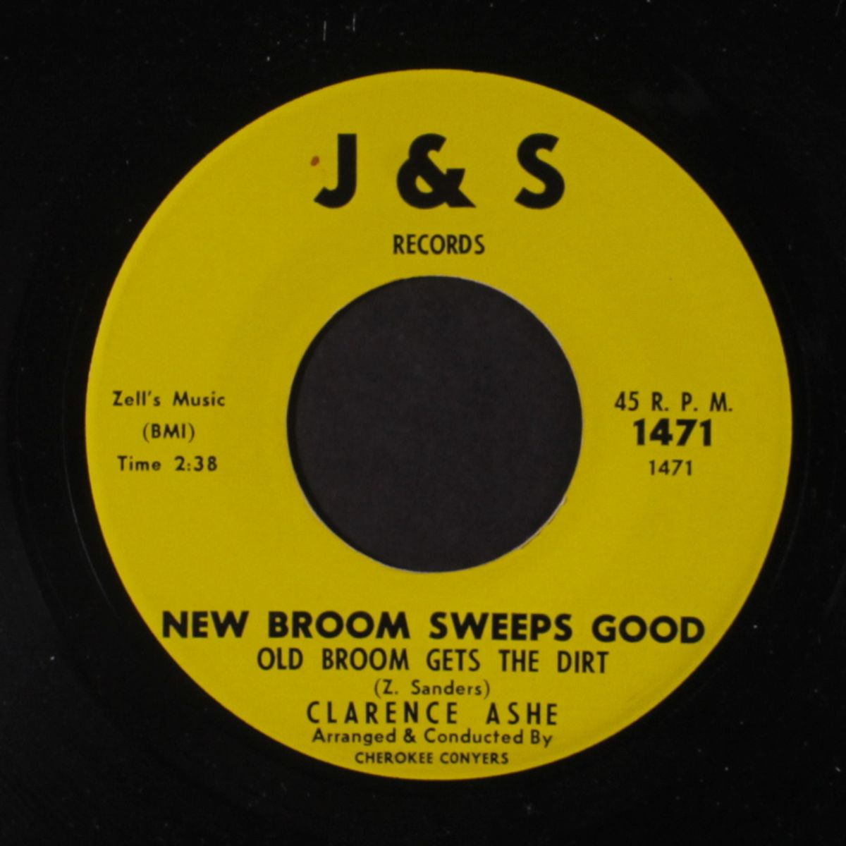 everything happens to me / new broom sweeps good by CLARENCE ASHE