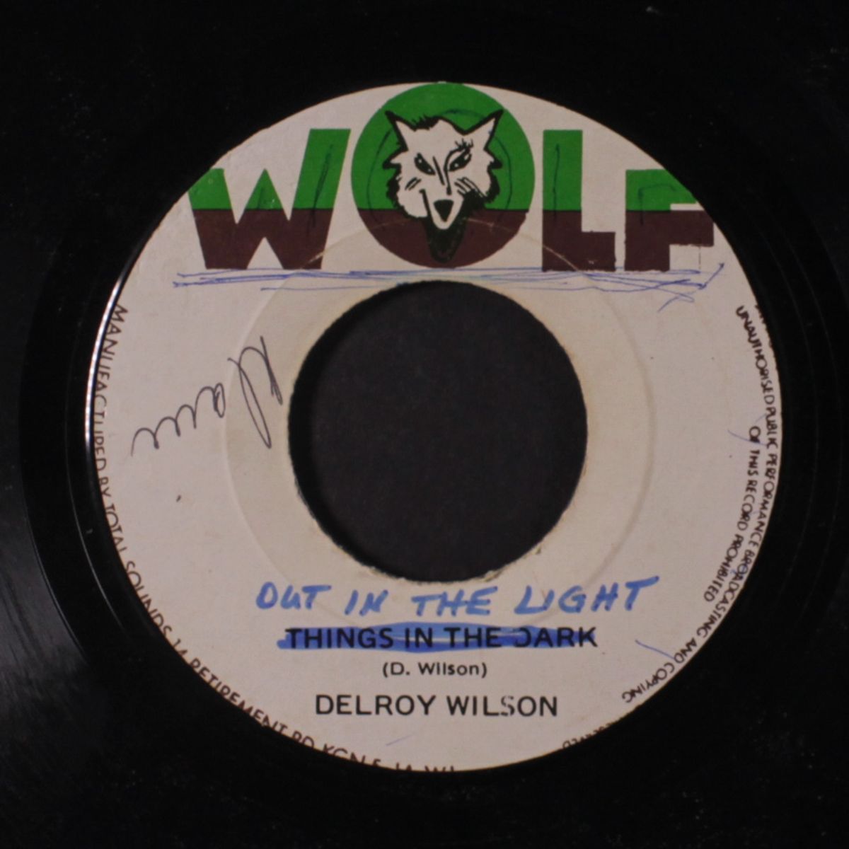 things in the dark / out in the light by DELROY WILSON
