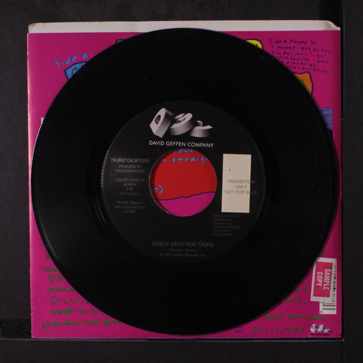 cindy (rotten tanx / teenage buddhist daydream) by THURSTON MOORE