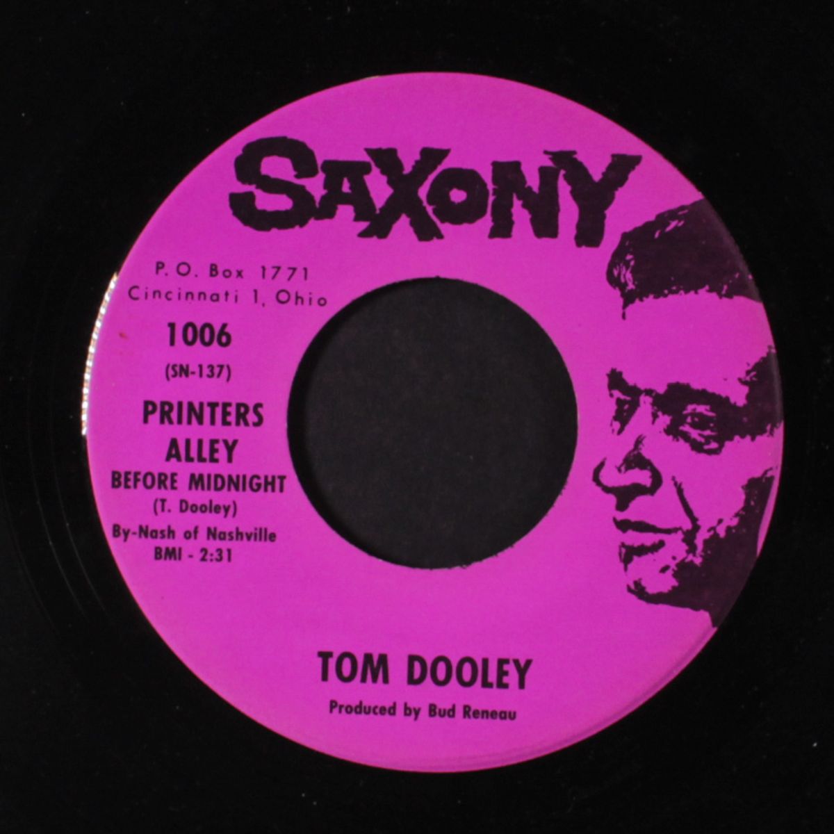 printer's alley before midnight / printer's alley after midnight by TOM DOOLEY