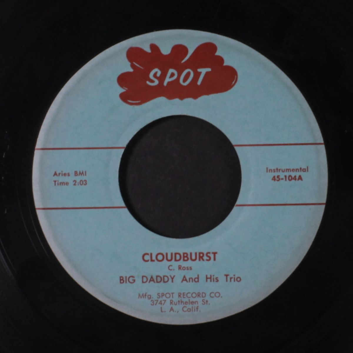 cloudburst / jetstream by BIG DADDY
