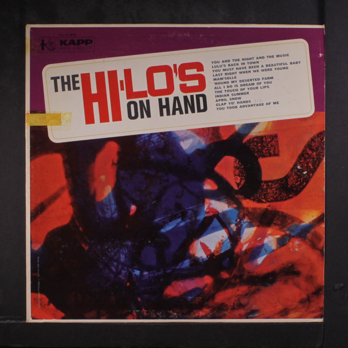 on hand by HI-LO'S