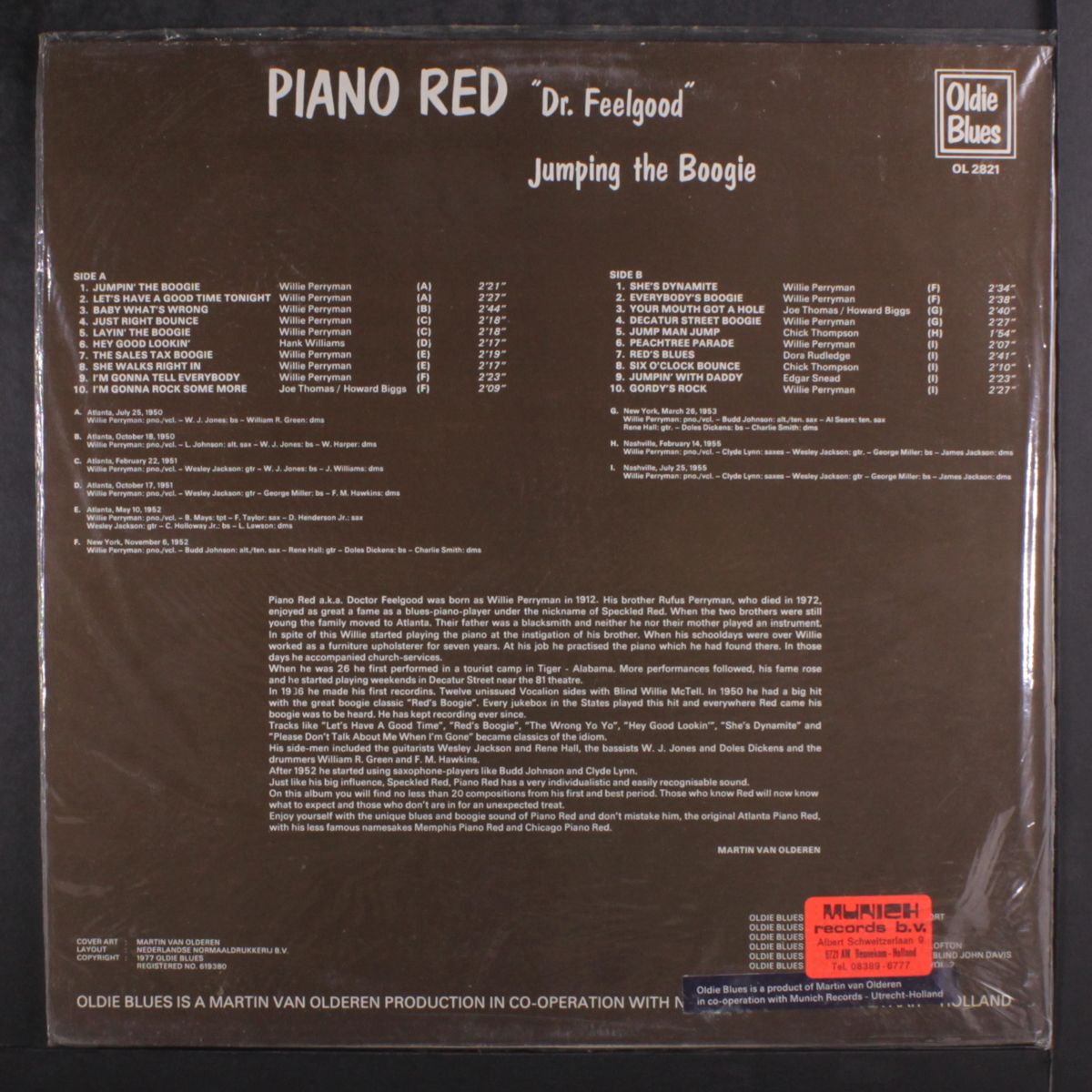jumping the boogie by PIANO RED