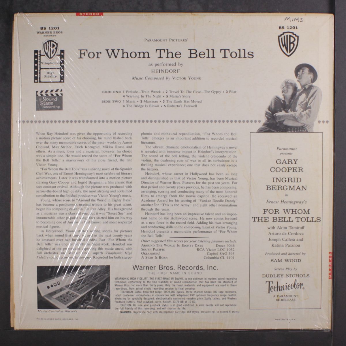 for whom the bell tolls by SOUNDTRACK
