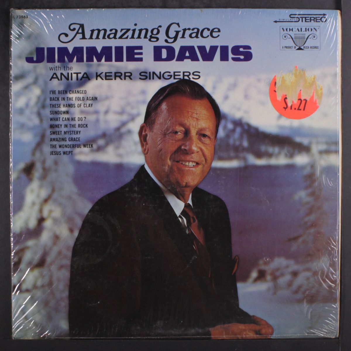 amazing grace by JIMMIE DAVIS