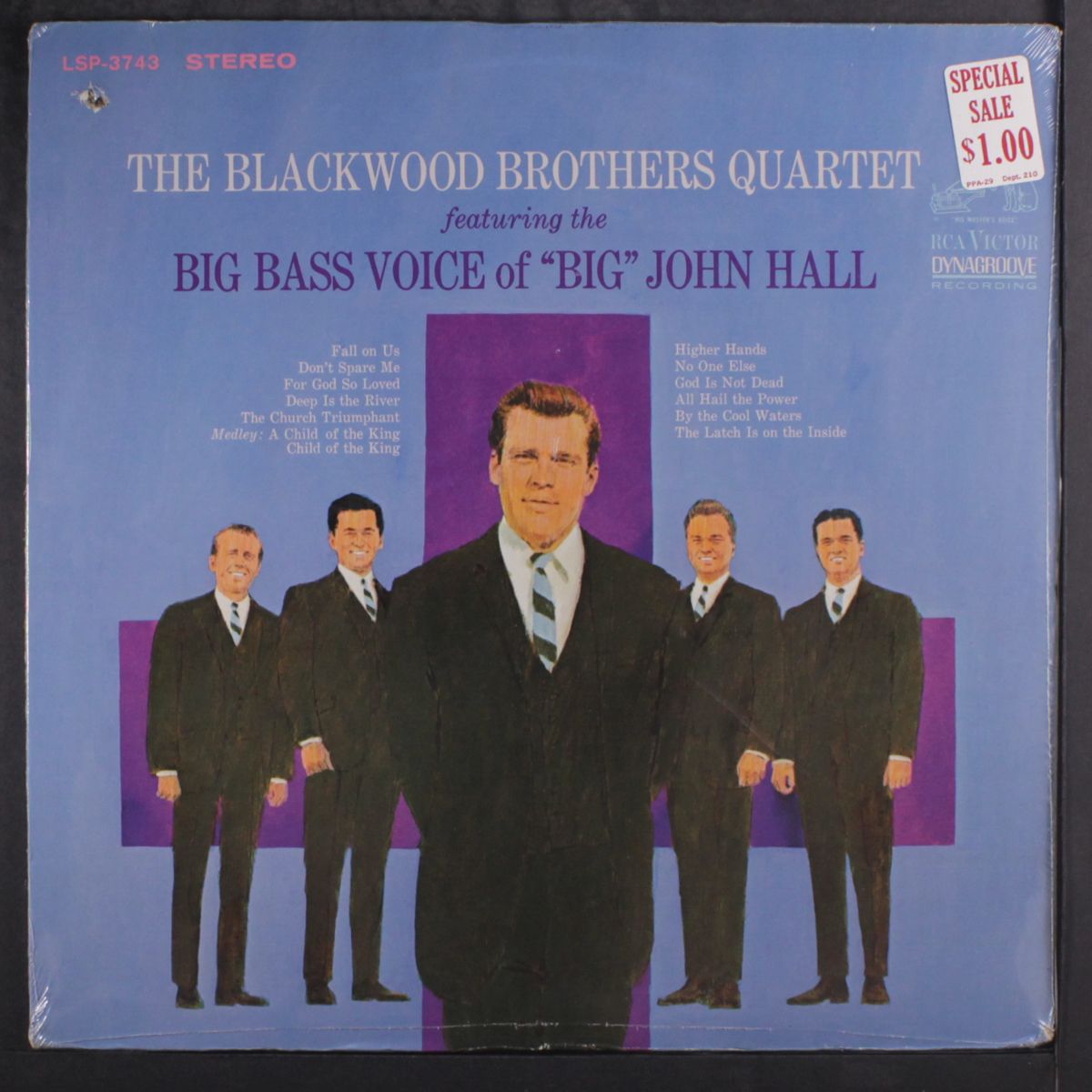 the big voice of big john hall by BLACKWOOD BROTHERS