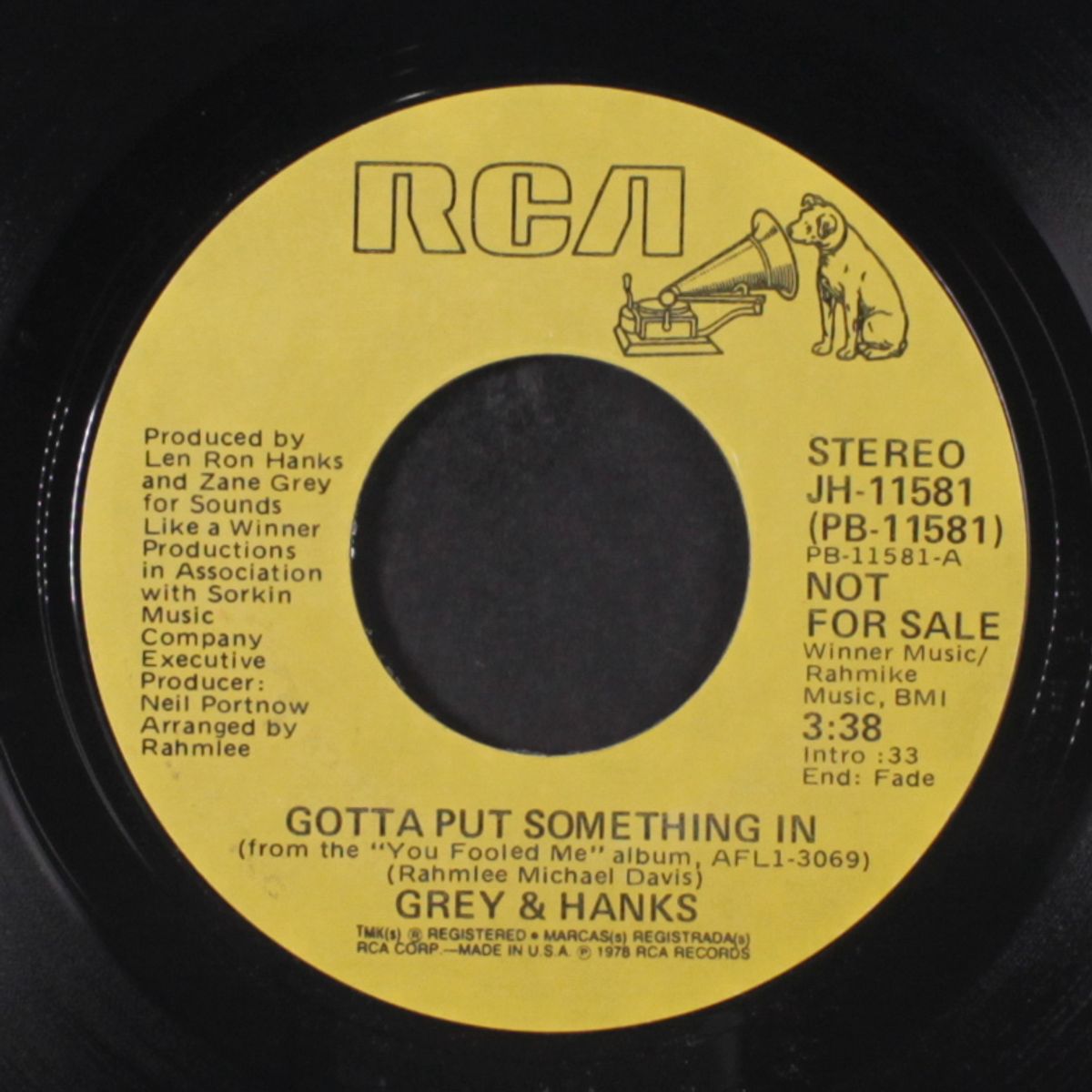 gotta put something in / mono by GREY & HANKS
