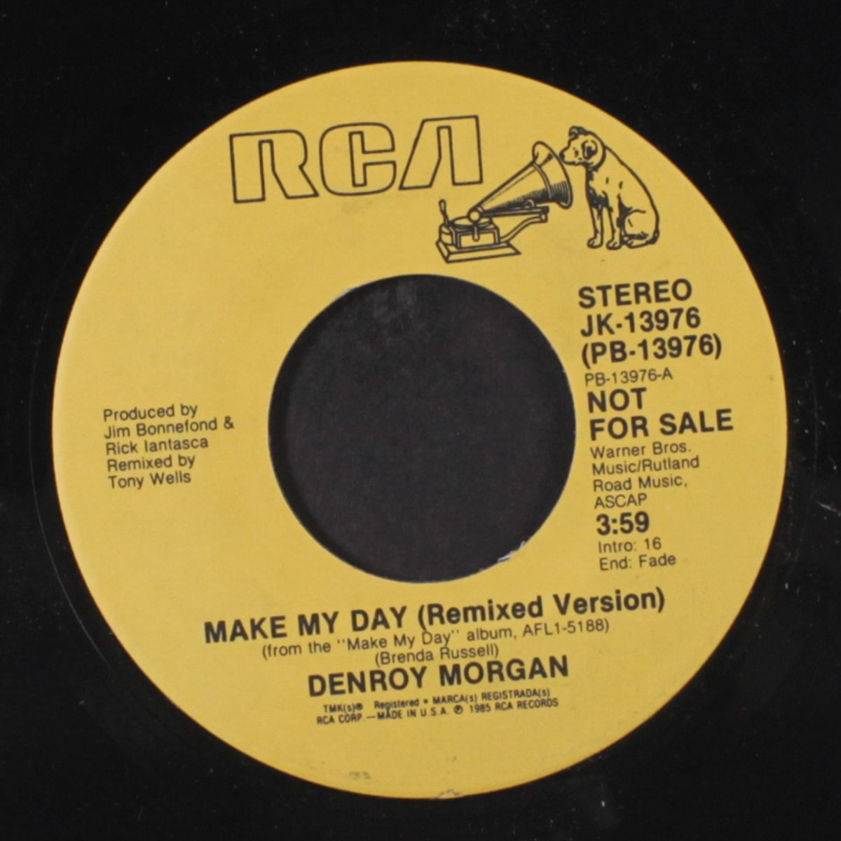 make my day / same by DENROY MORGAN