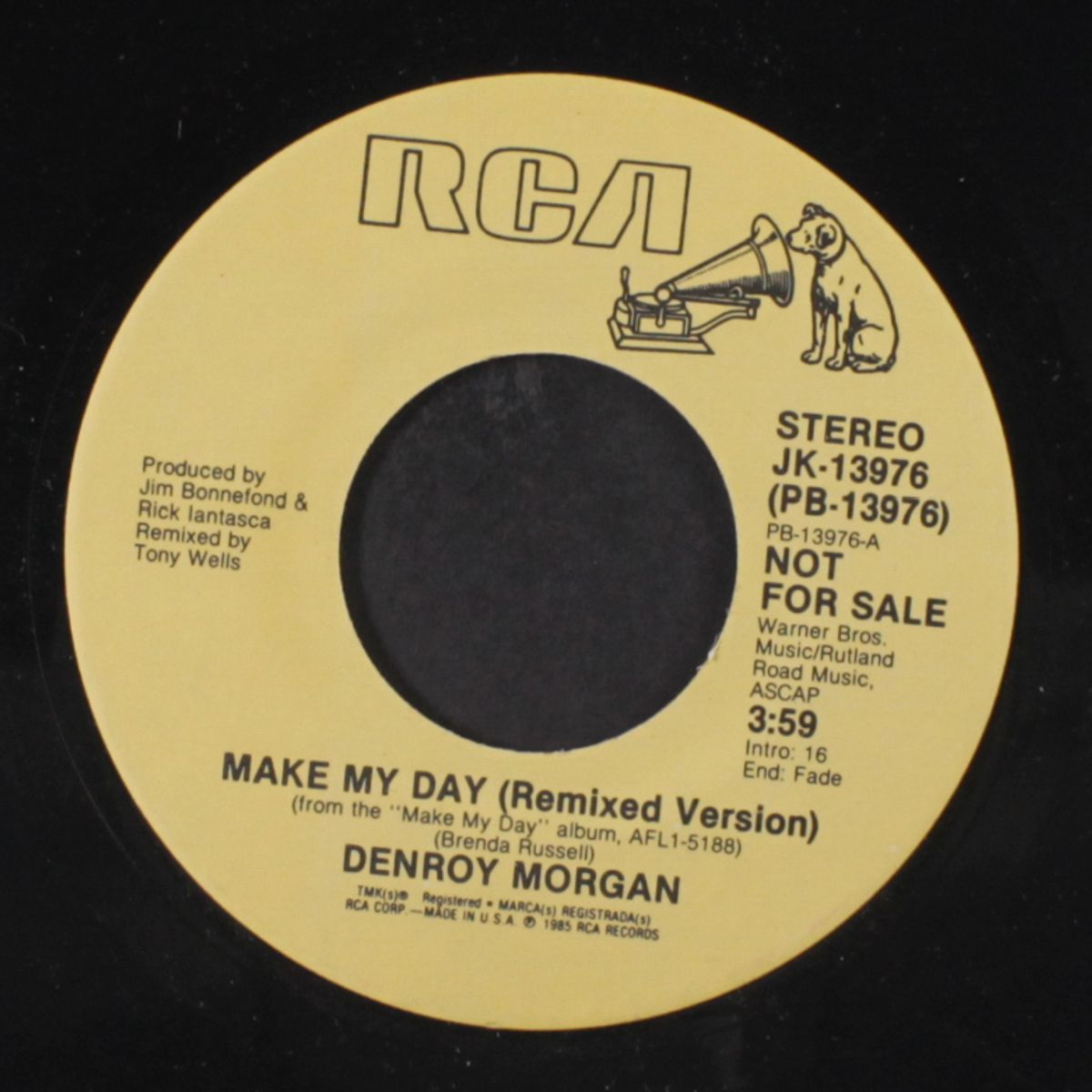 make my day / same by DENROY MORGAN