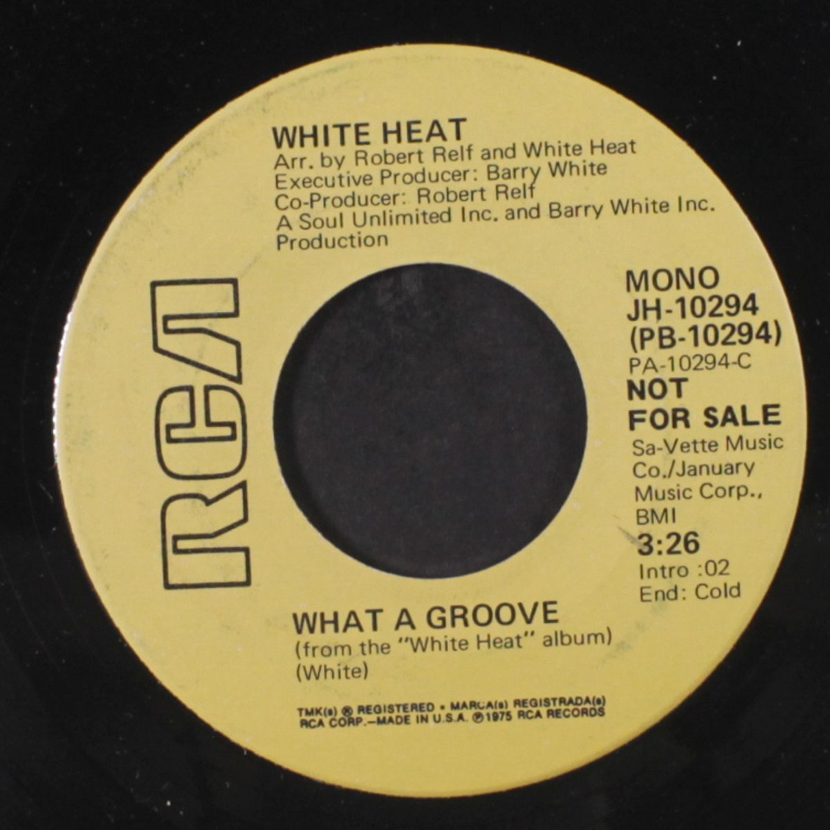 what a groove / mono by WHITE HEAT