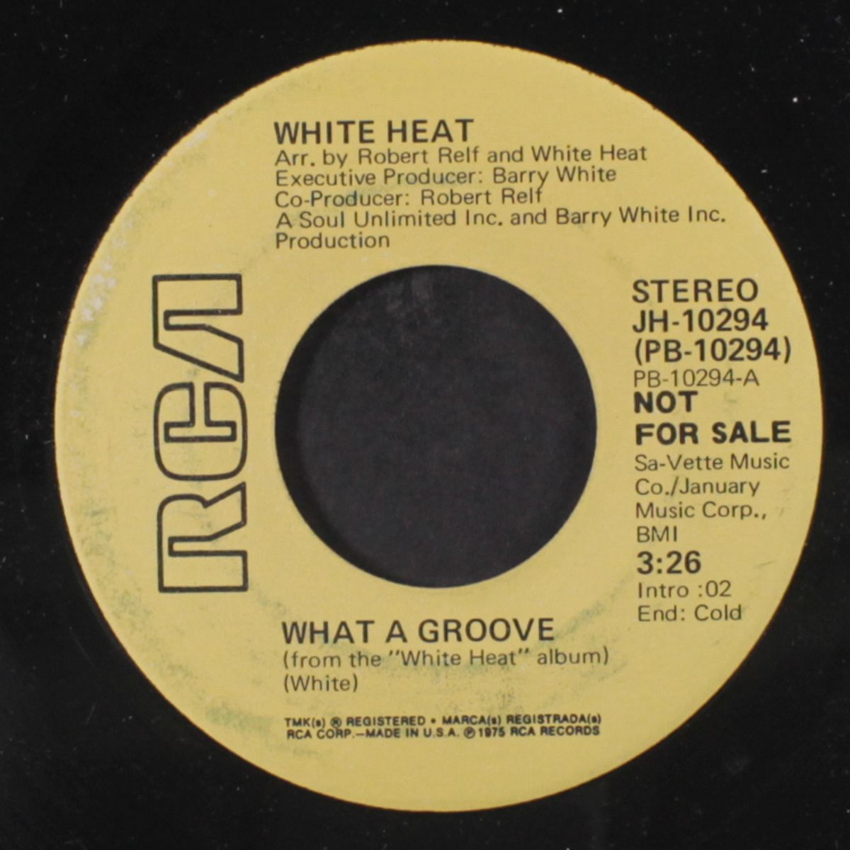 what a groove / mono by WHITE HEAT