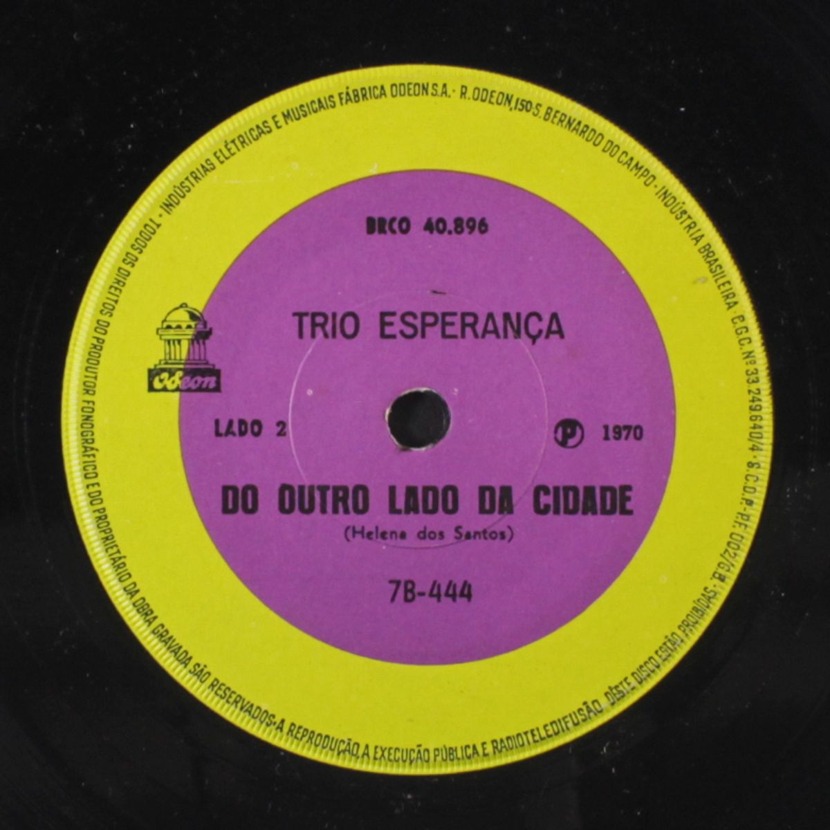 primavera / do outro lado da cidade by TRIO ESPERANCA