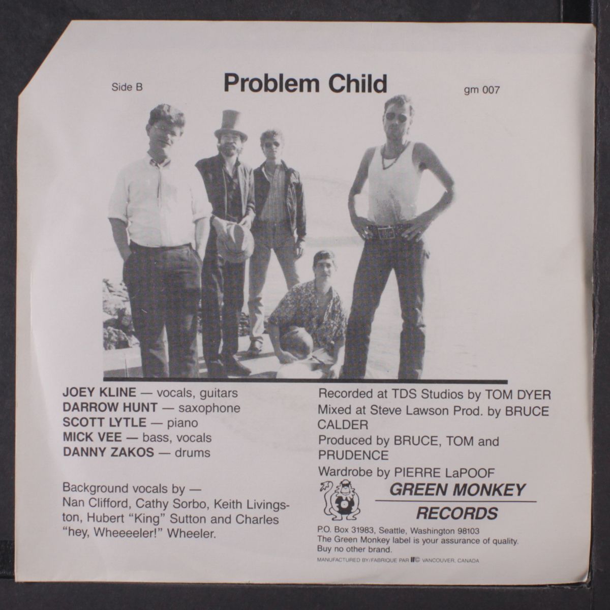 don't stomp away / problem child by PRUDENCE DREDGE