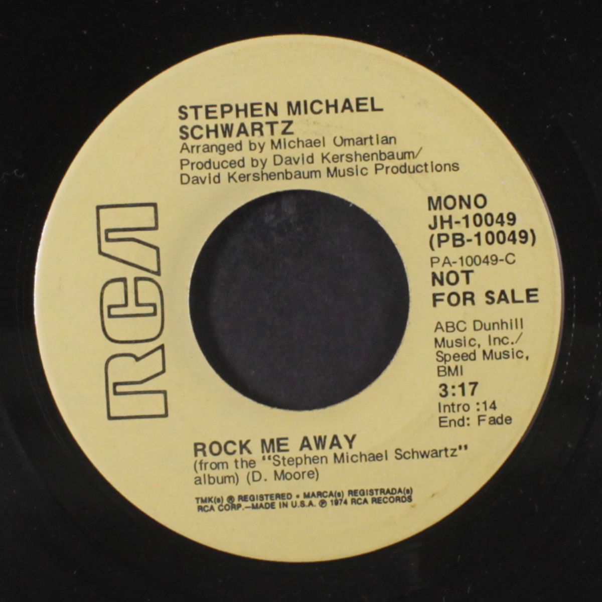 rock me away / mono by STEPHEN MICHAEL SCHWARTZ