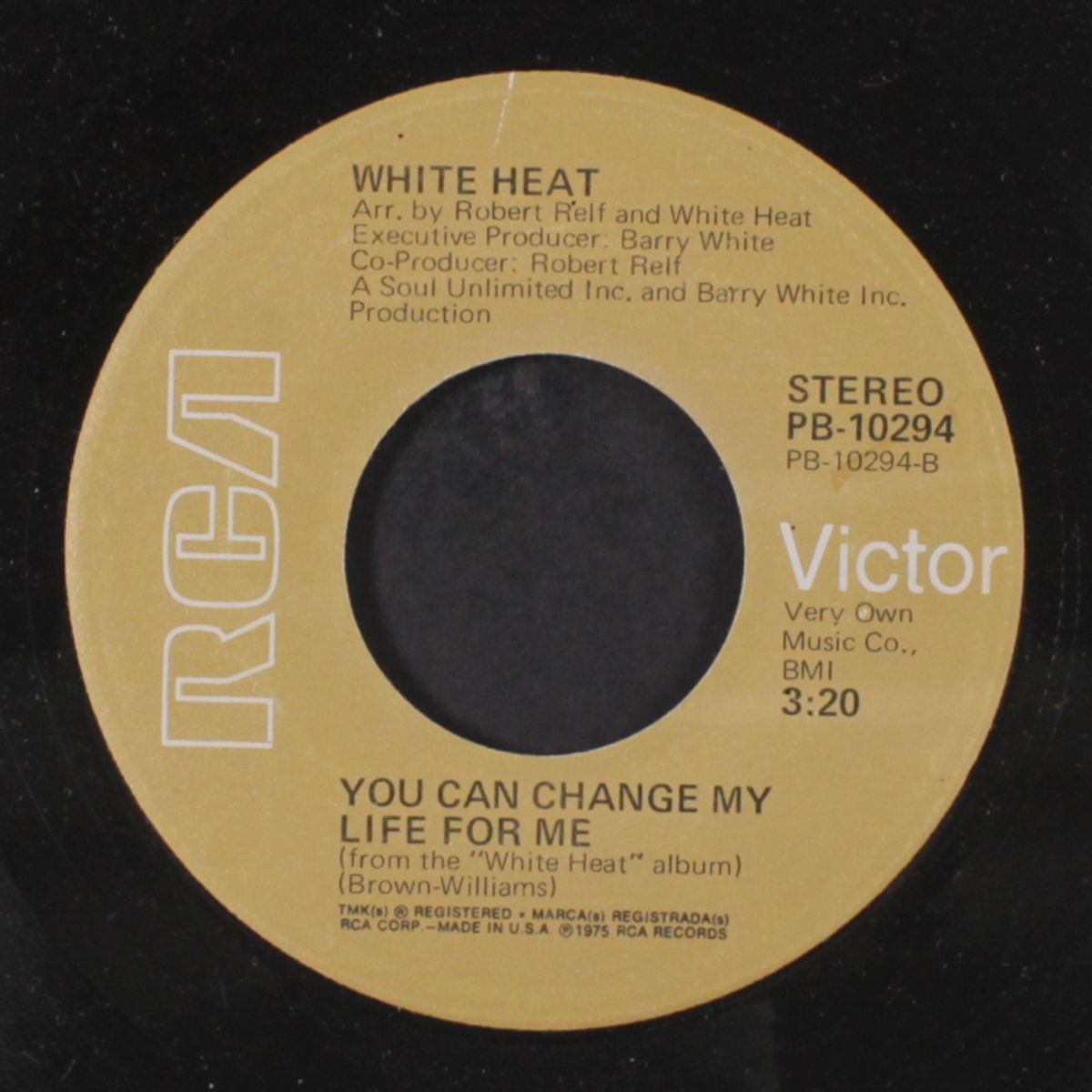 you can change my life for me / what a groove by WHITE HEAT